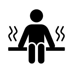 男性ドライサウナ